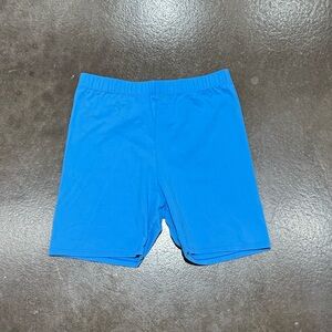 Blue Biker Shorts